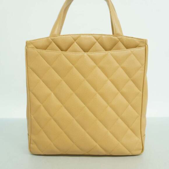 CHANEL Brown Caviar Leather Tote Bag - Picture 10 of 10